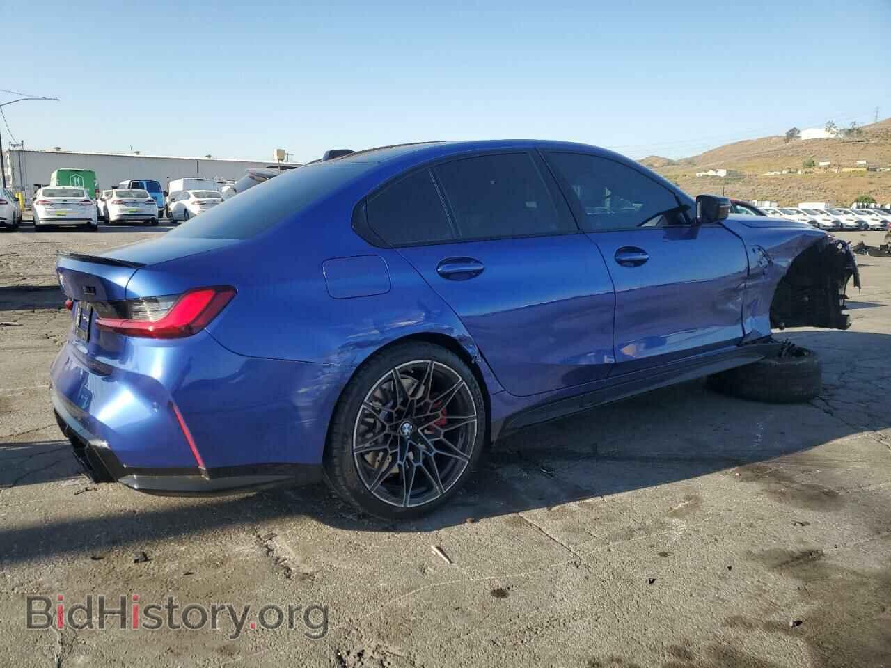 2024 BMW M3 - VIN: WBS43AY06RFR58100 - Фото 3