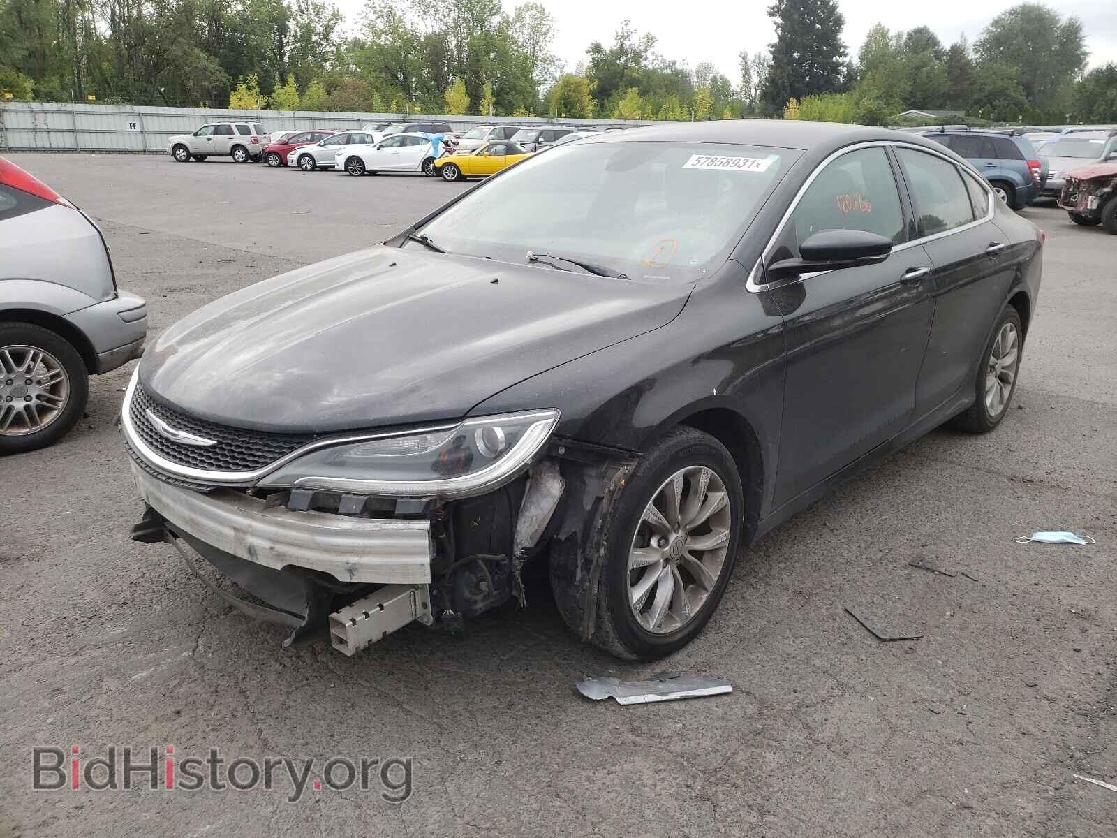 2015 CHRYSLER 200 - VIN: 1C3CCCCBXFN544489 - Фото 2
