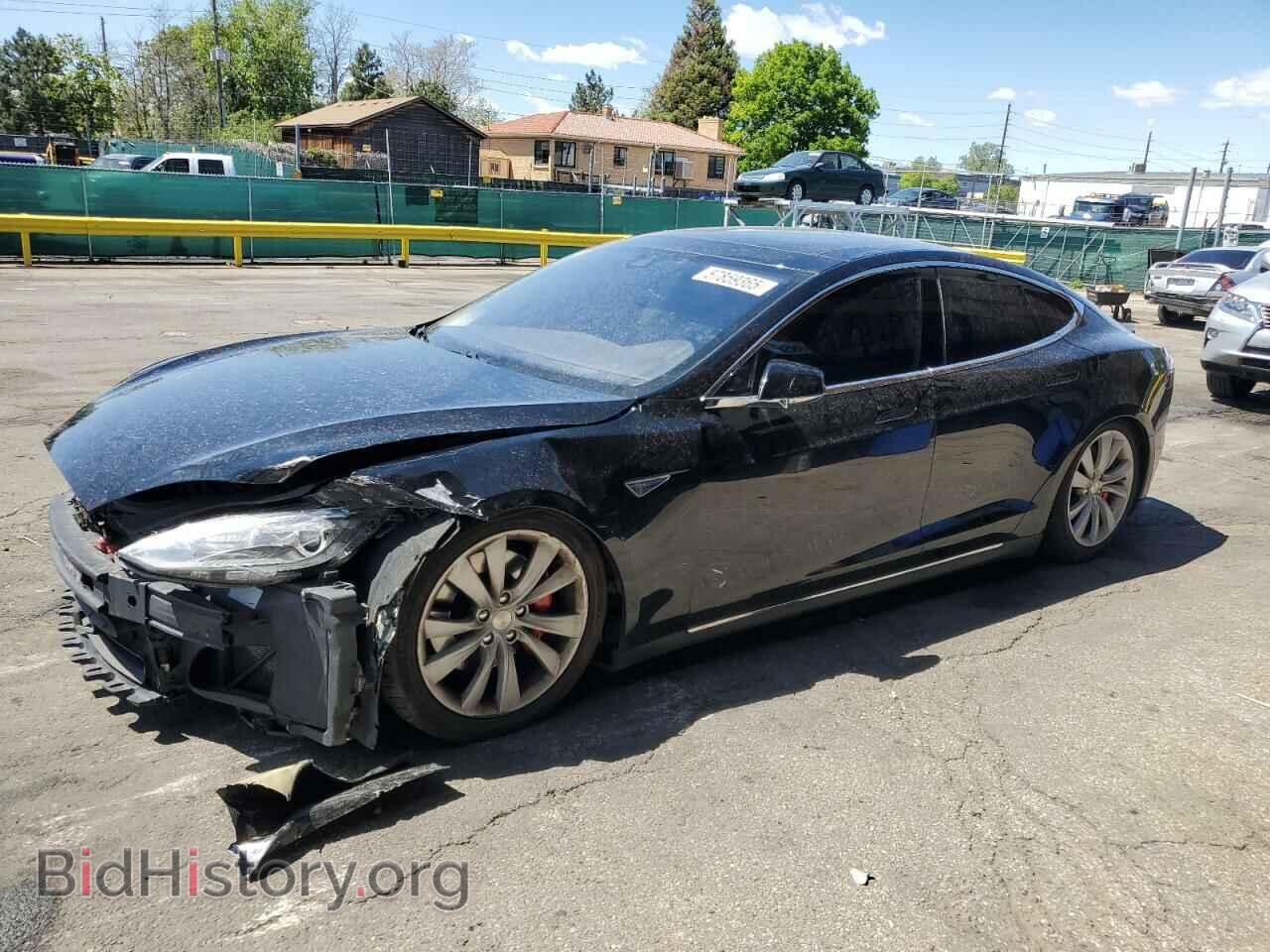 Photo 5YJSA1H28EFP63104 - TESLA MODEL S 2014