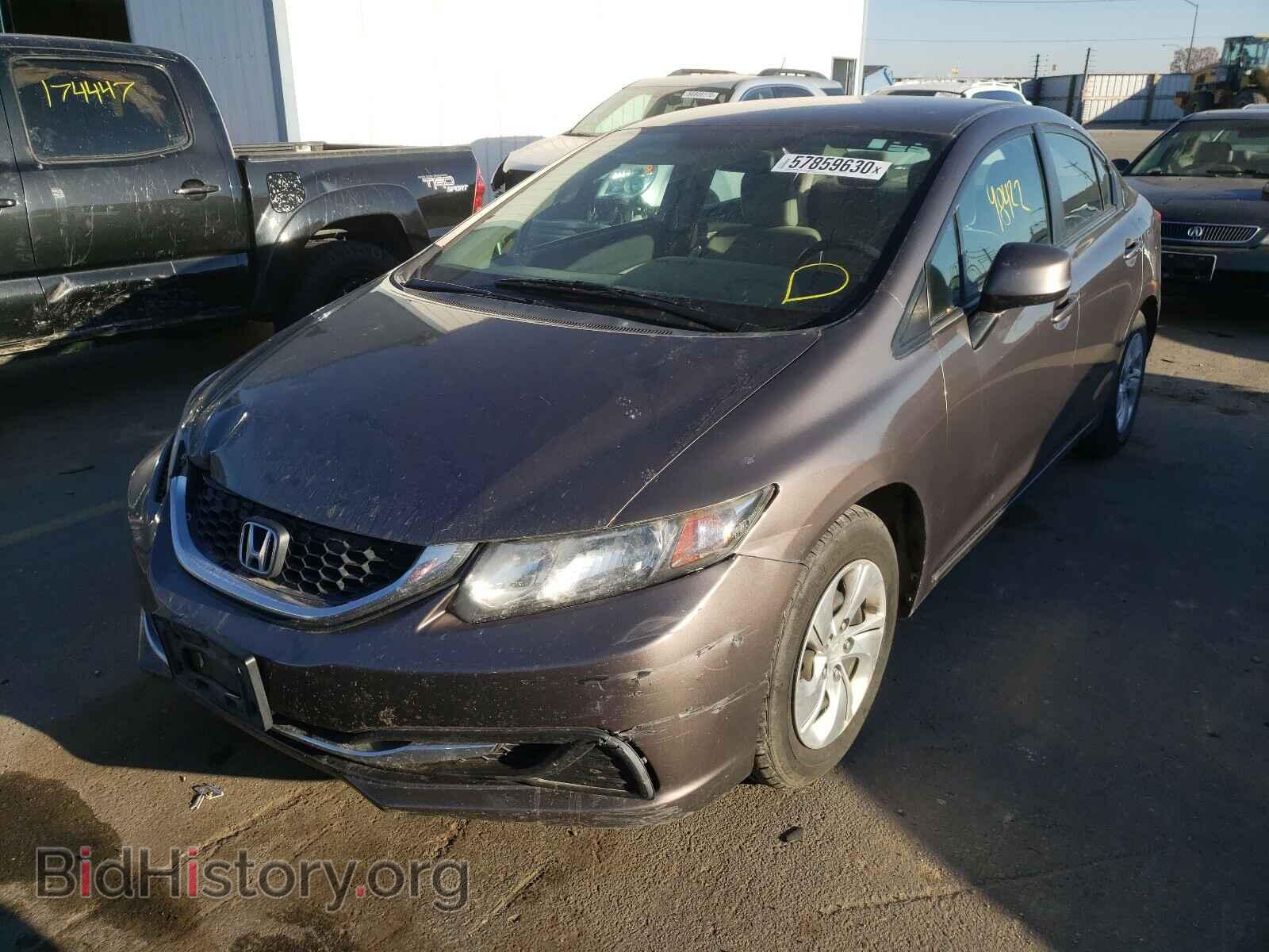 2013 HONDA CIVIC - VIN: 2HGFB2F54DH558519 - Фото 2