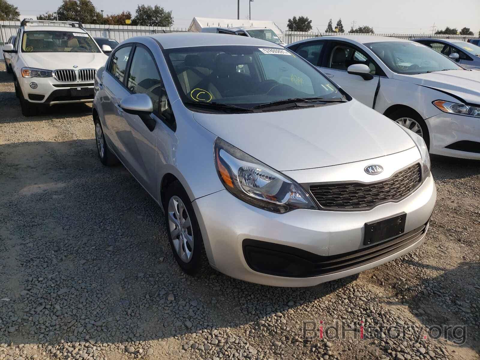 Photo KNADM4A36D6111982 - KIA RIO 2013