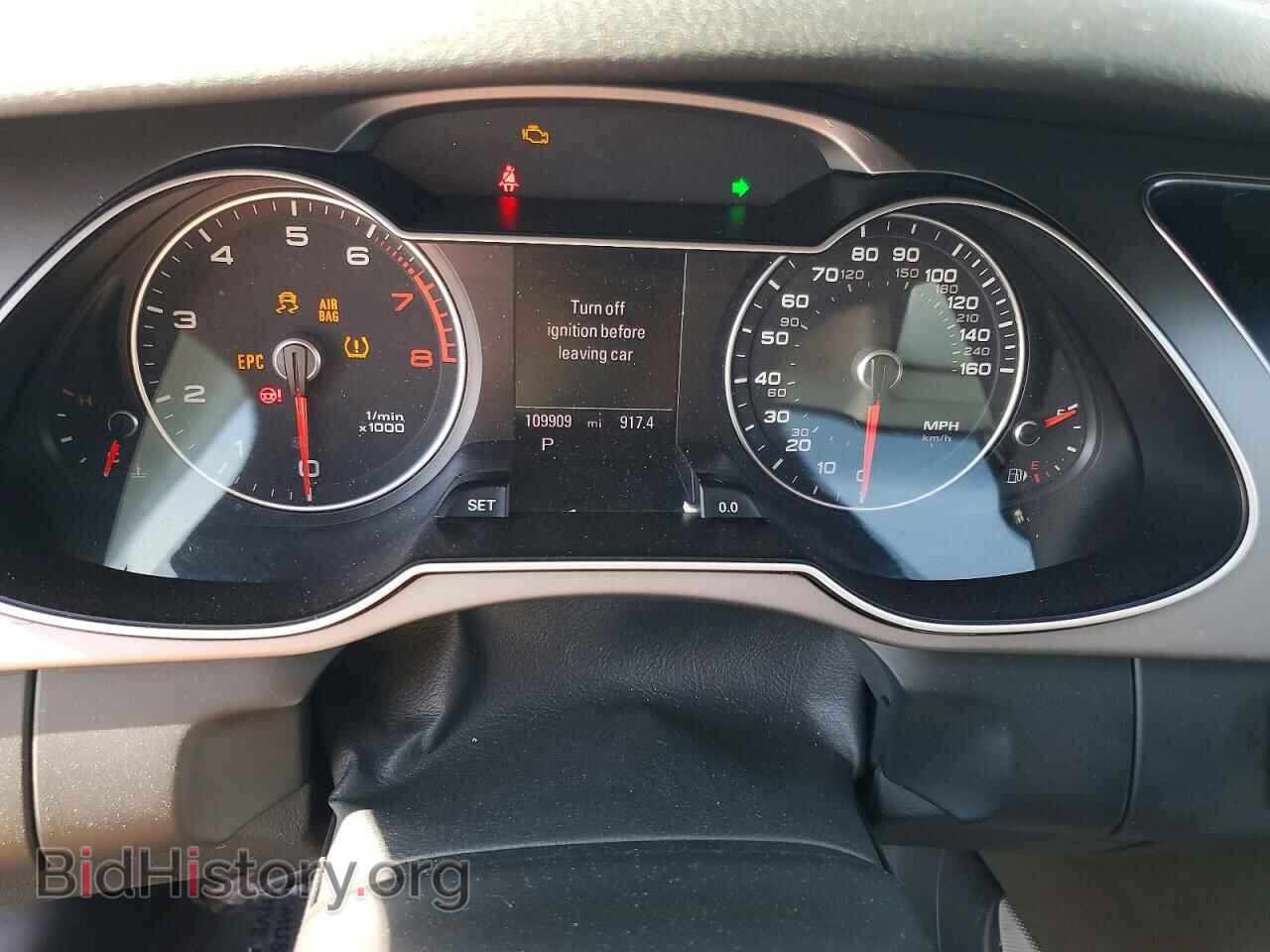 2013 AUDI A4 - VIN: WAUFFAFL3DN026842 - Фото 9