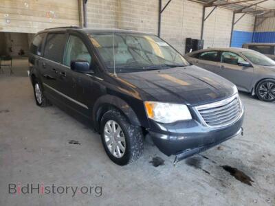 2013 Chrysler MINIVAN Town & COU, black — VIN 2C4RC1BG6DR615744, Copart