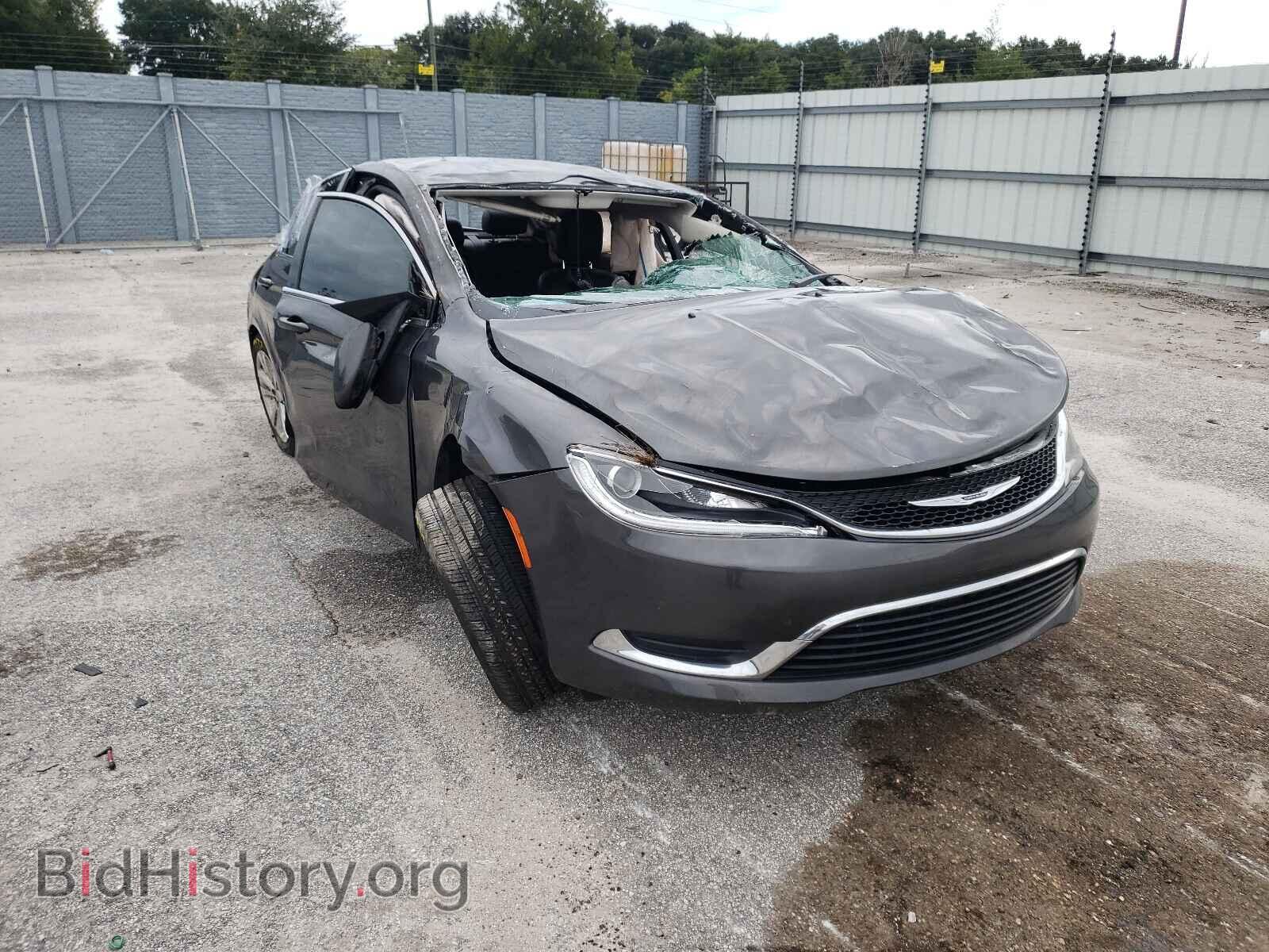 Фотография 1C3CCCAB5GN156655 - CHRYSLER 200 2016