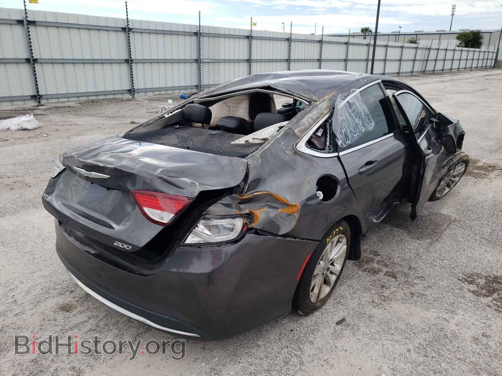 2016 CHRYSLER 200 - VIN: 1C3CCCAB5GN156655 - Фото 4