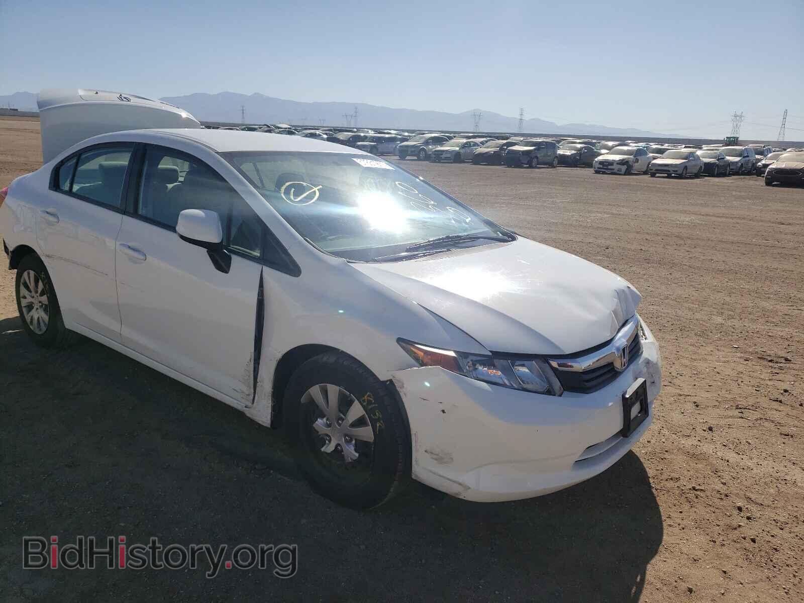 Фотография 2HGFB2F54CH325609 - HONDA CIVIC 2012
