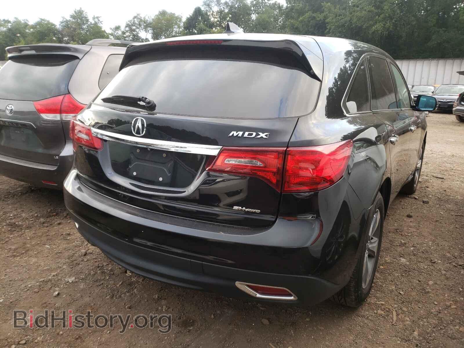 2014 ACURA MDX - VIN: 5FRYD4H28EB009654 - Фото 4