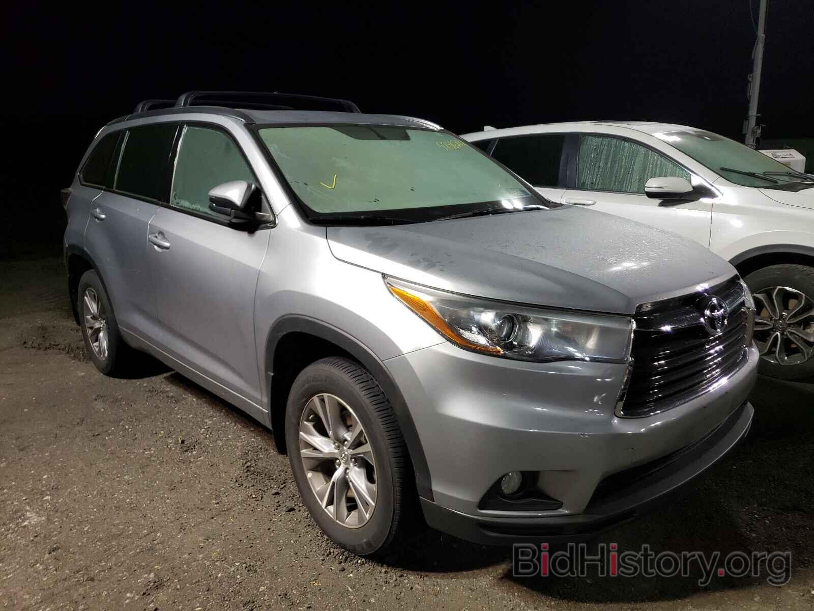 Photo 5TDJKRFH7FS107729 - TOYOTA HIGHLANDER 2015