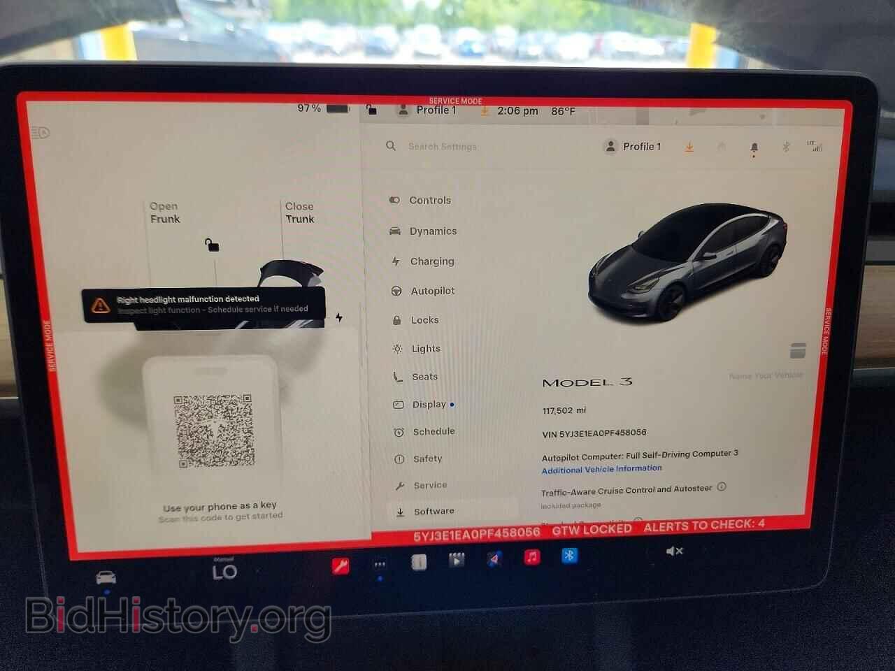 2023 TESLA MODEL 3 - VIN: 5YJ3E1EA0PF458056 - Фото 9