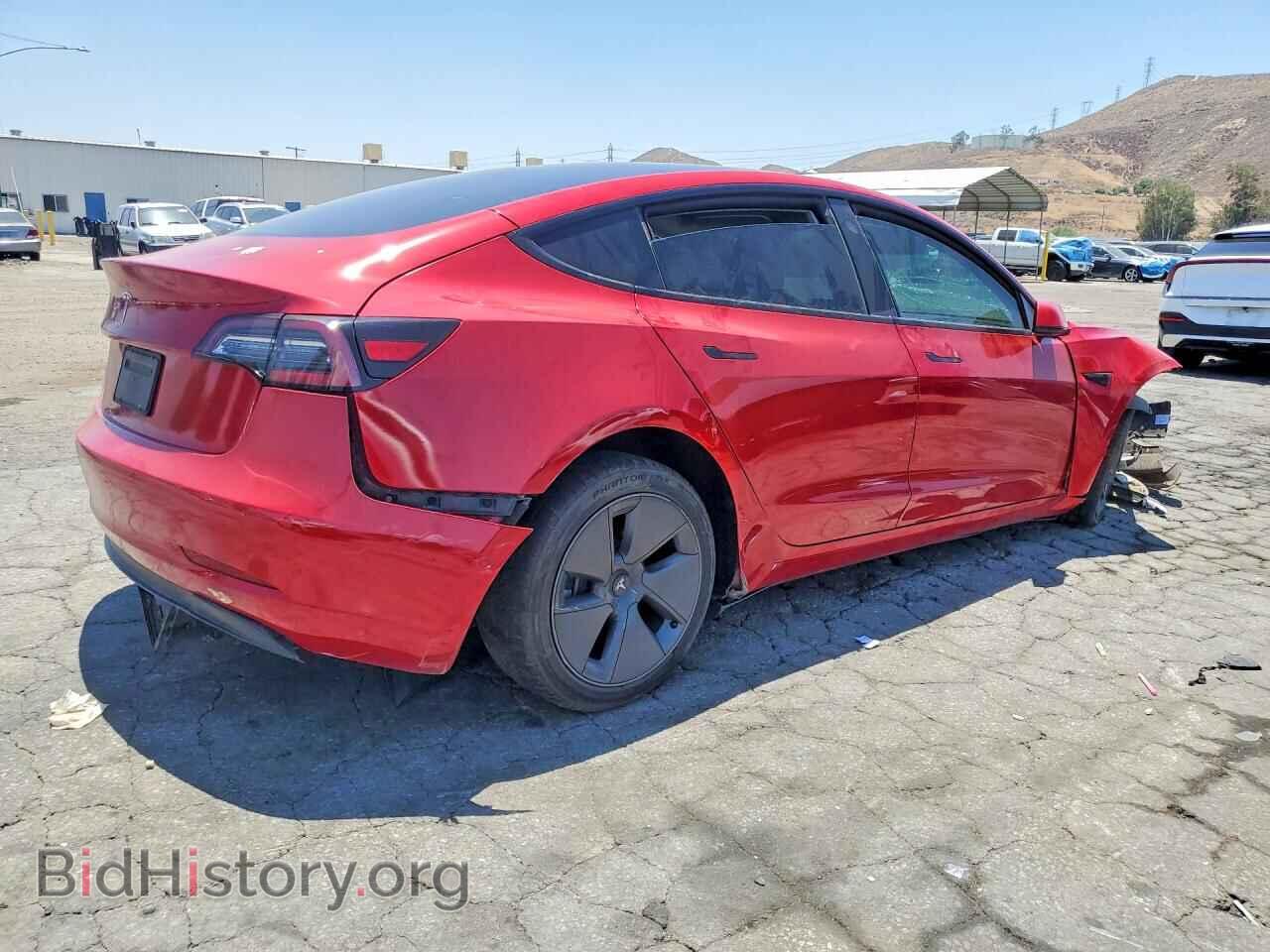 2022 TESLA MODEL 3 - VIN: 5YJ3E1EA9NF362018 - Фото 3