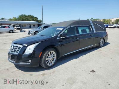 2015 Cadillac XTS Funeral Coach, black — VIN 2GEXG7U39F9500185, Copart