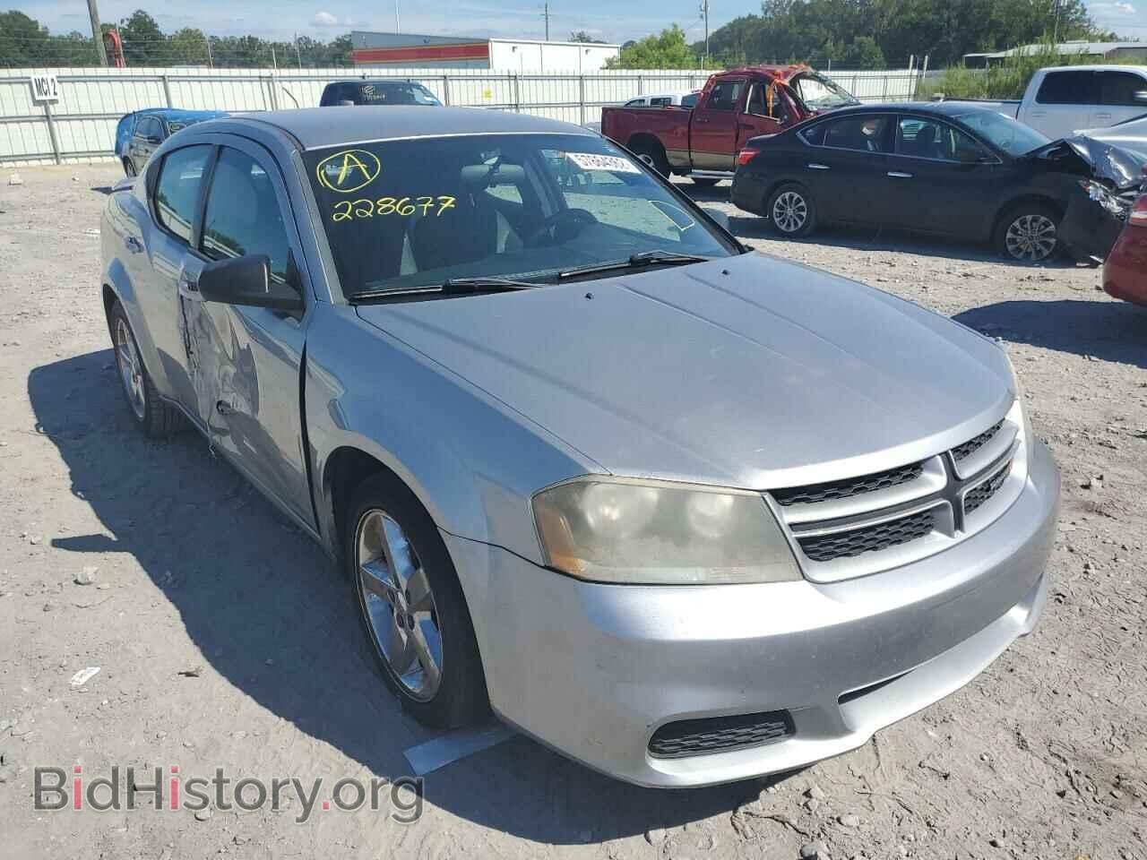 Photo 1C3CDZAB7EN228677 - DODGE AVENGER 2014