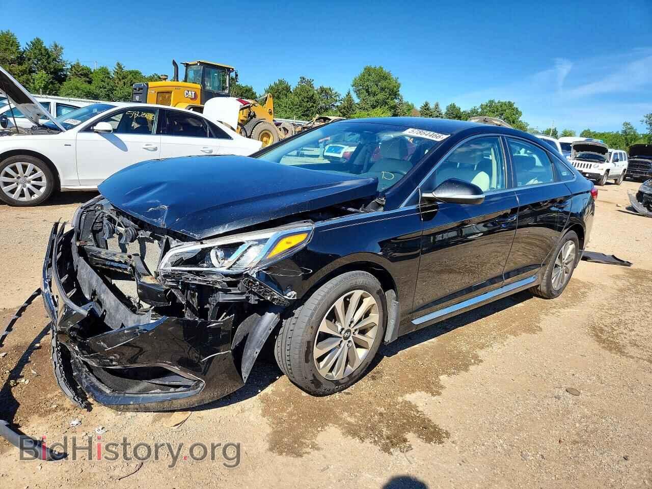 Фотография 5NPE34AF3HH486695 - HYUNDAI SONATA 2017