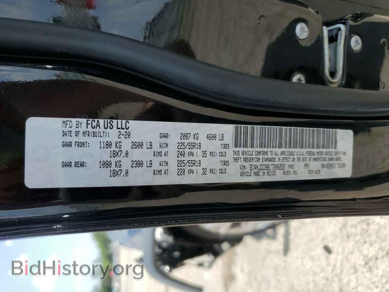 2020 JEEP COMPASS - VIN: 3C4NJDCB8LT200252 - Фото 12
