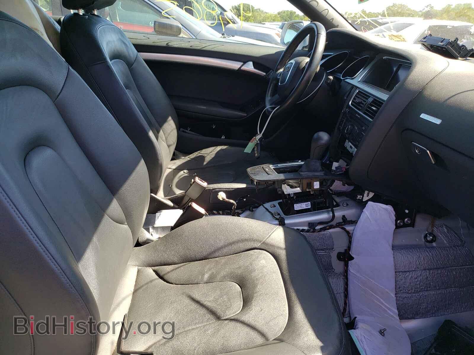 2012 AUDI A5 - VIN: WAUCFAFH2CN006353 - Фото 5