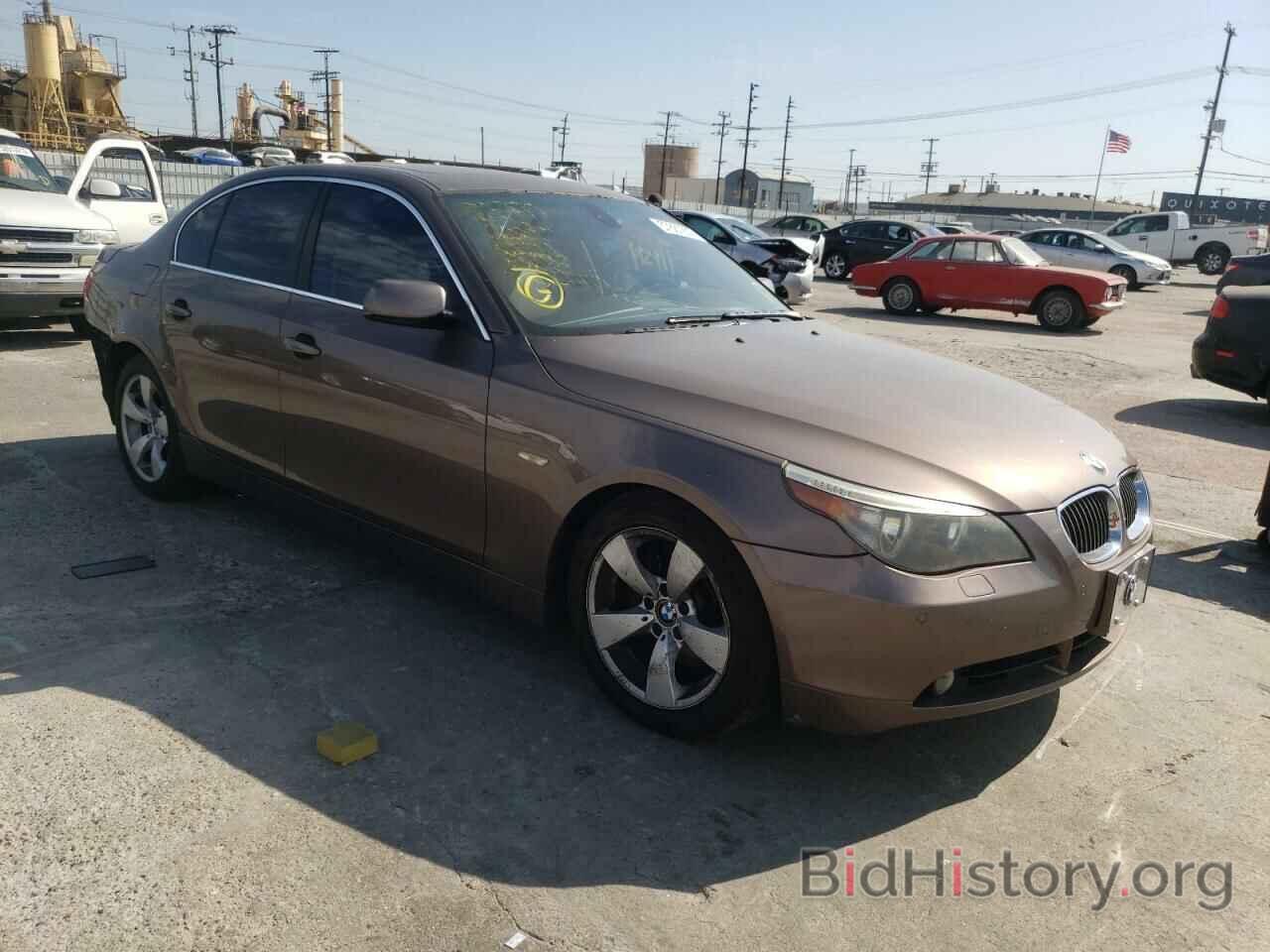 Photo WBANE53557CK92536 - BMW 5 SERIES 2007