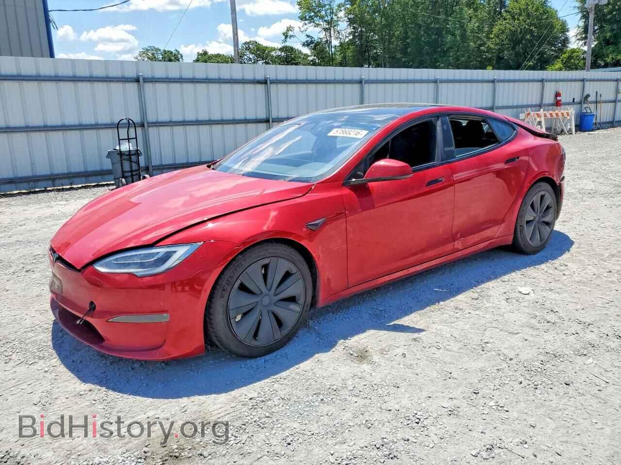 Photo 5YJSA1E59MF441861 - TESLA MODEL S 2021