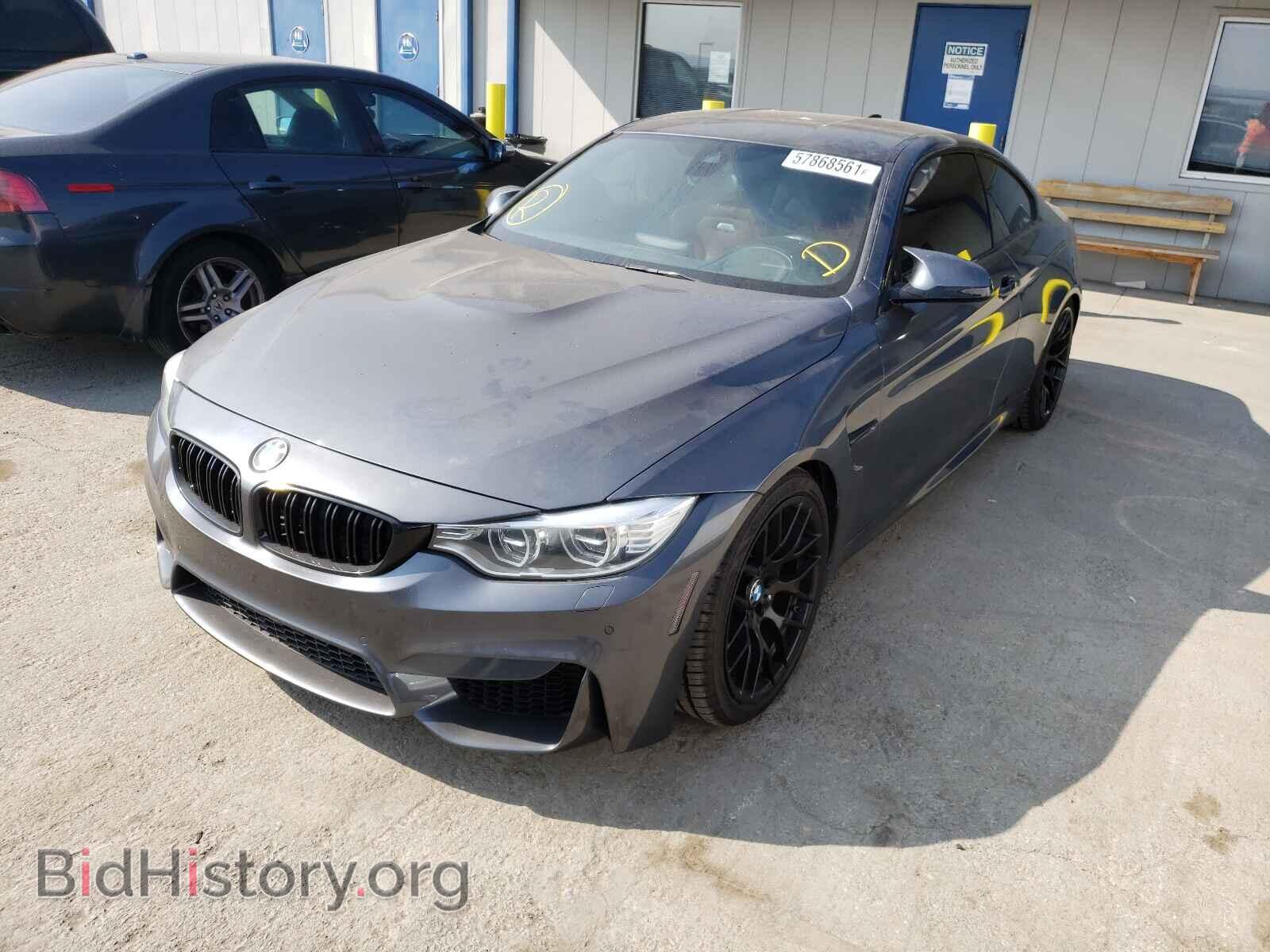 2015 BMW M4 - VIN: WBS3R9C54FK329823 - Фото 2