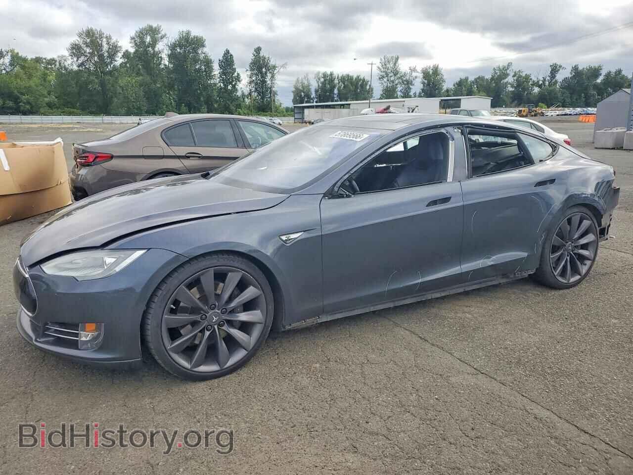 Photo 5YJSA1E21FF101631 - TESLA MODEL S 2015
