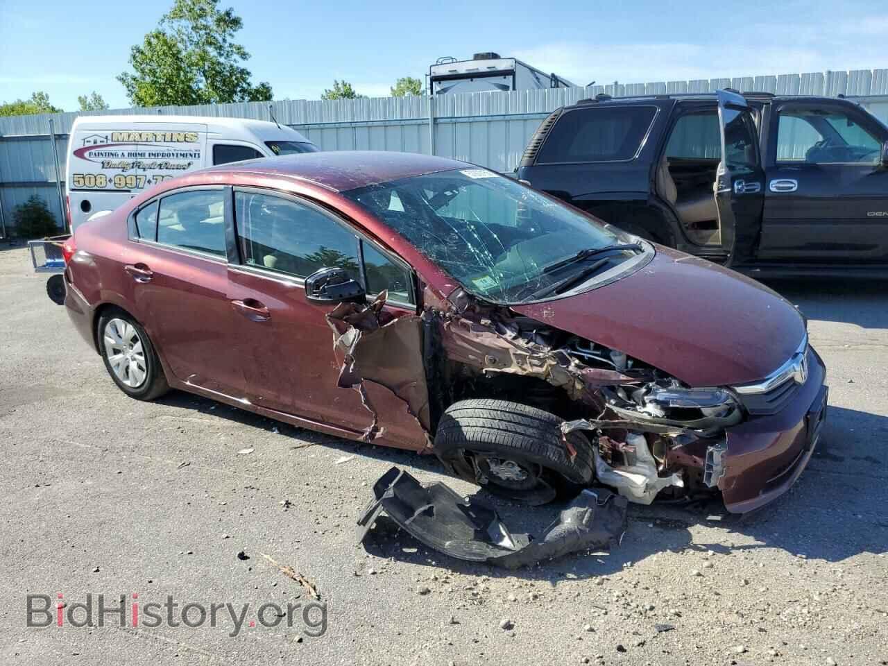 2012 HONDA CIVIC - VIN: 2HGFB2F56CH589253 - Фото 4