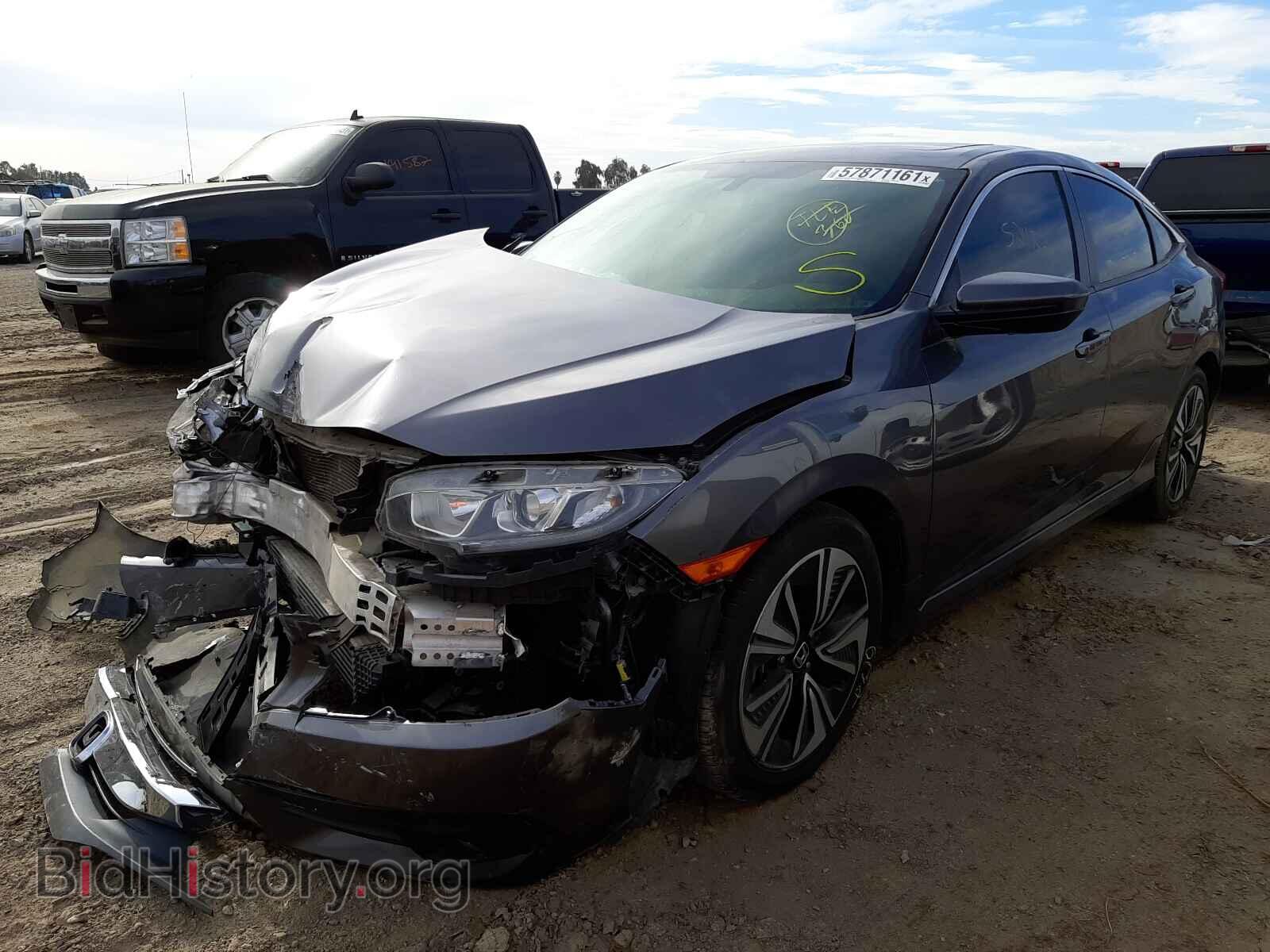 2017 HONDA CIVIC - VIN: 19XFC1F34HE205199 - Фото 2