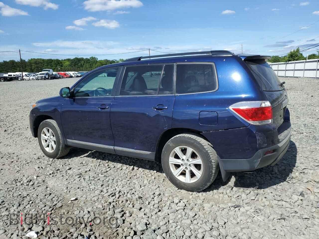 2012 TOYOTA HIGHLANDER - VIN: 5TDBK3EH2CS137929 - Фото 2