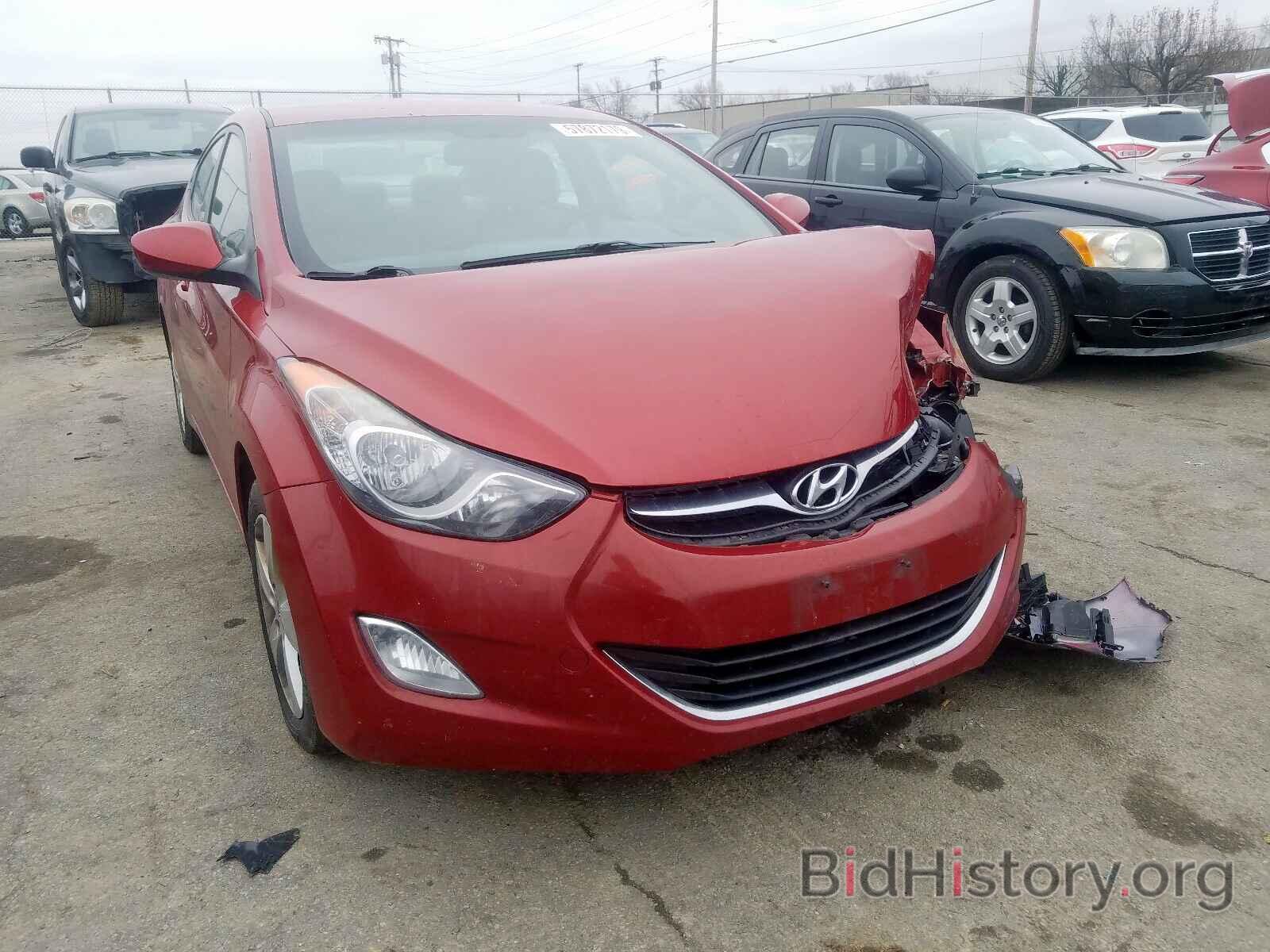 Photo KMHDH4AE1CU301686 - HYUNDAI ELANTRA 2012