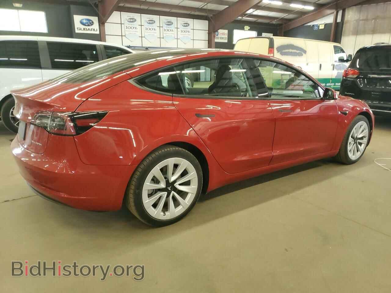 2022 TESLA MODEL 3 - VIN: 5YJ3E1EB9NF317119 - Фото 3