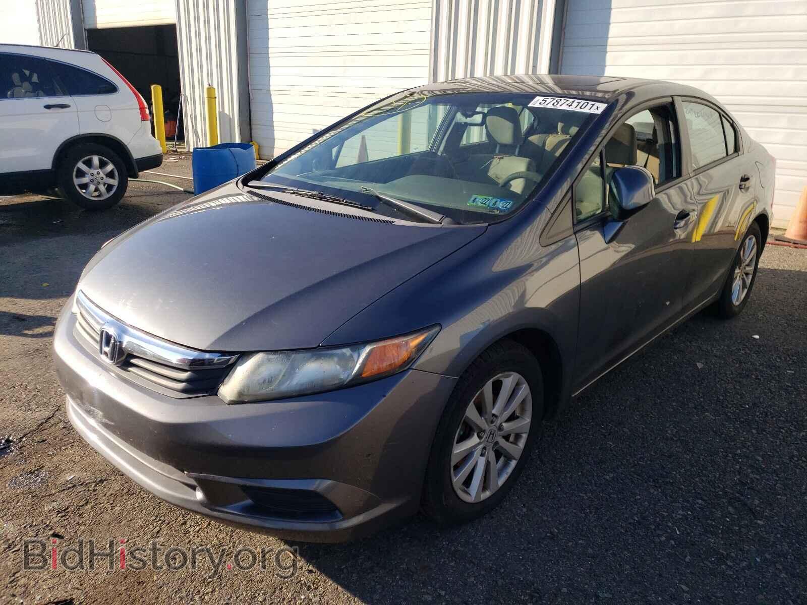 2012 HONDA CIVIC - VIN: 19XFB2F8XCE344220 - Фото 2