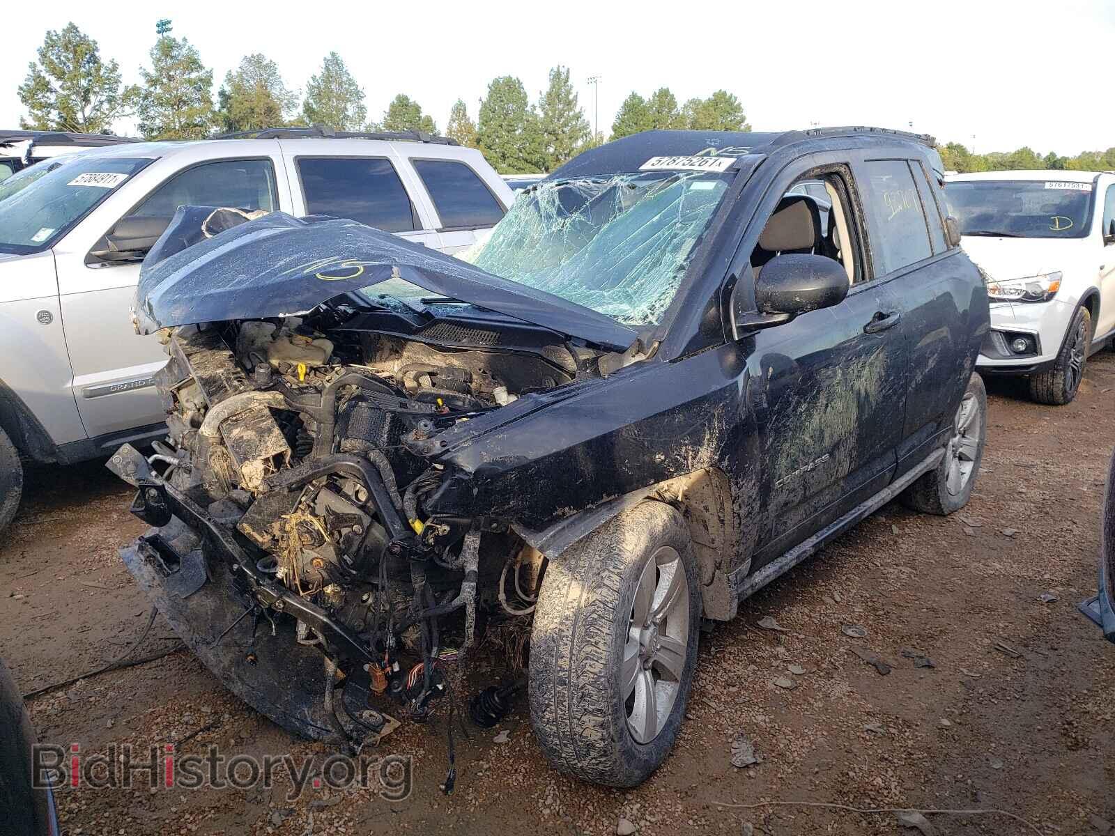 2012 JEEP COMPASS - VIN: 1C4NJCBB9CD557571 - Фото 2