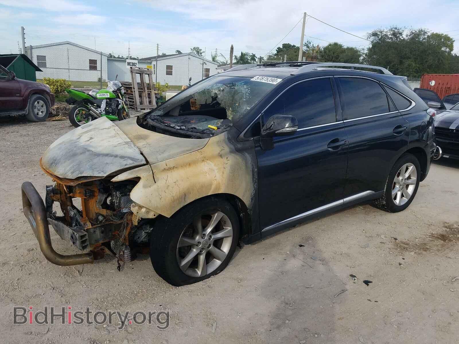 2011 LEXUS RX350 - VIN: 2T2BK1BA4BC085573 - Фото 2