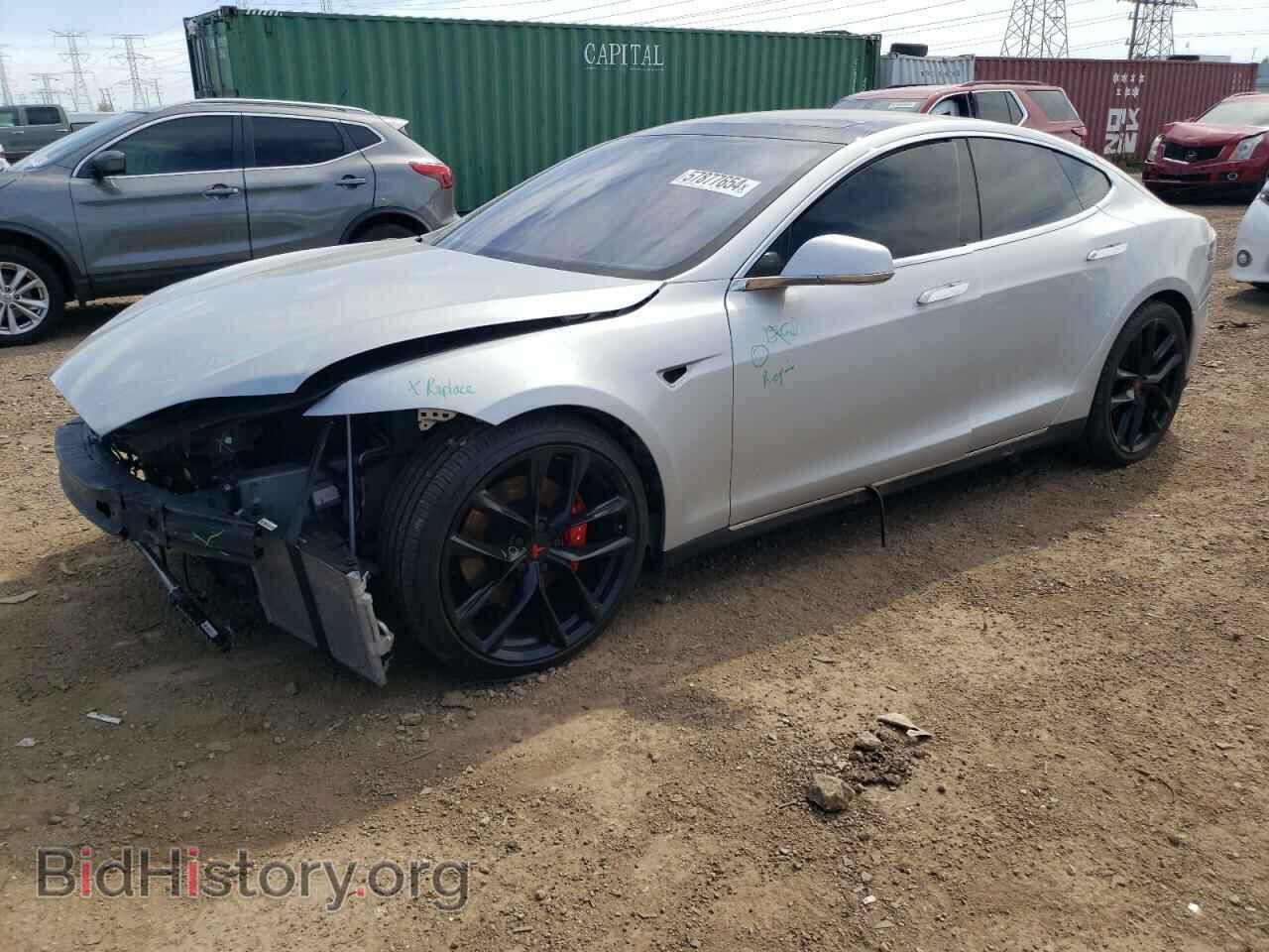 Фотография 5YJSA1E41FF118186 - TESLA MODEL S 2015