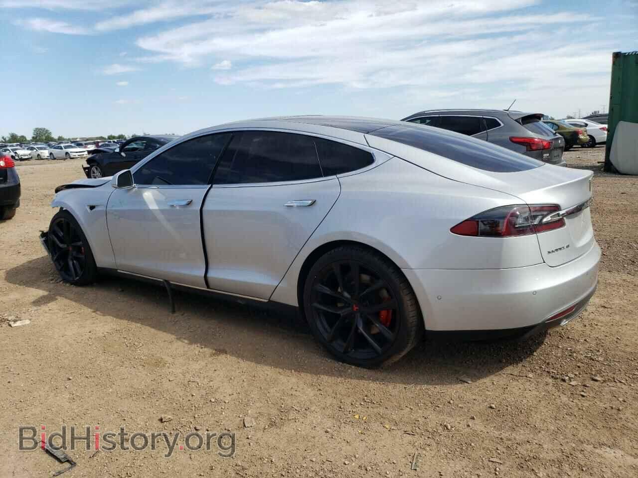 2015 TESLA MODEL S - VIN: 5YJSA1E41FF118186 - Фото 2