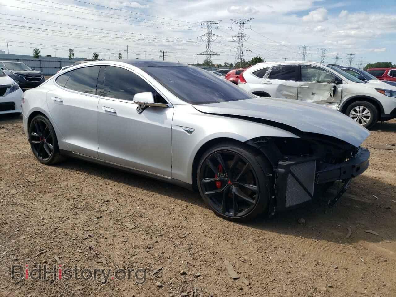 2015 TESLA MODEL S - VIN: 5YJSA1E41FF118186 - Фото 4