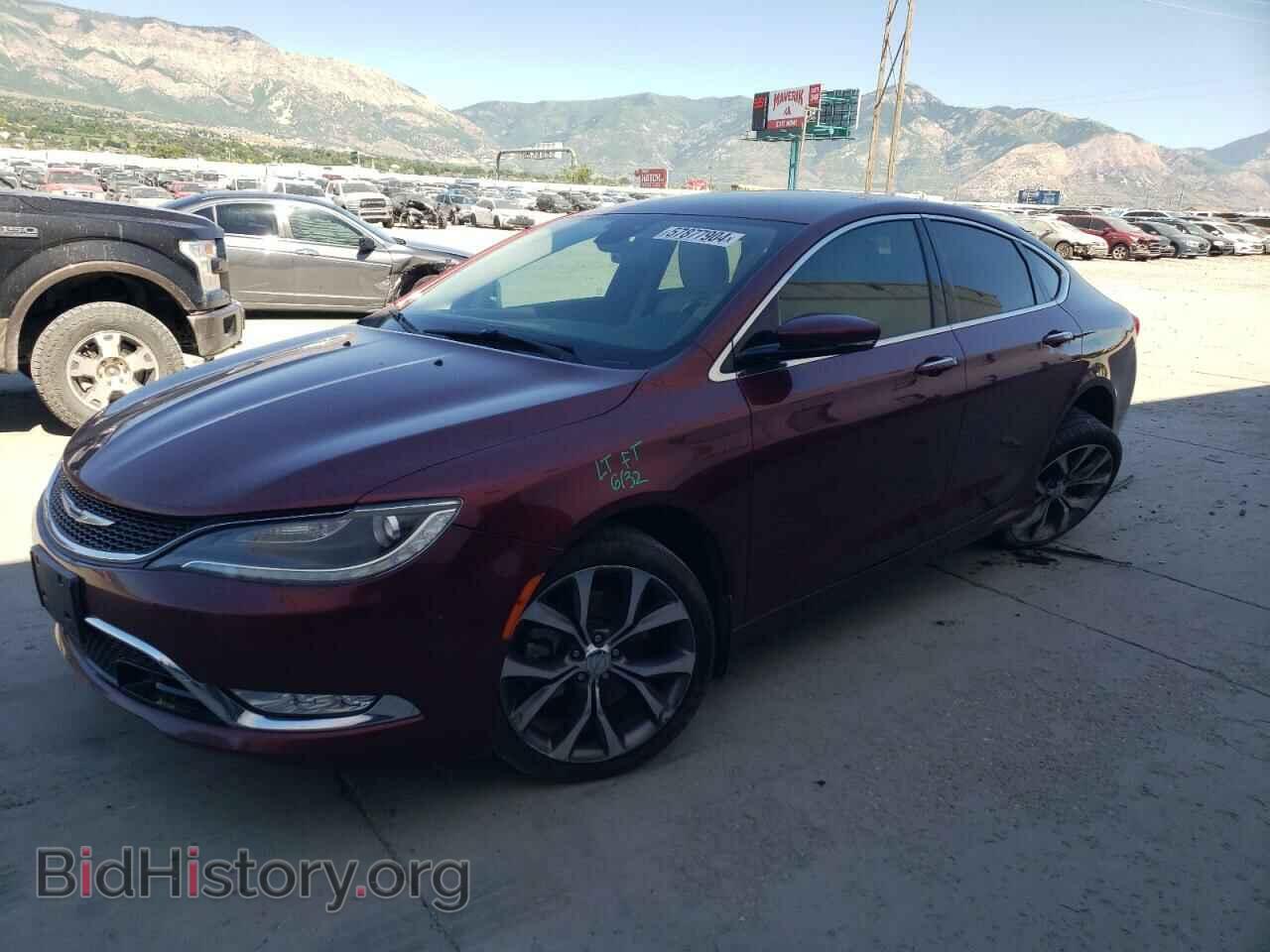 Фотография 1C3CCCEG0GN105537 - CHRYSLER 200 2016