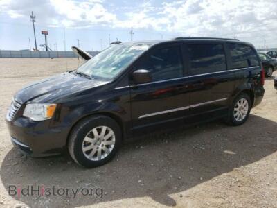 2016 Chrysler MINIVAN Touring, black — VIN 2C4RC1BG9GR247855, Copart