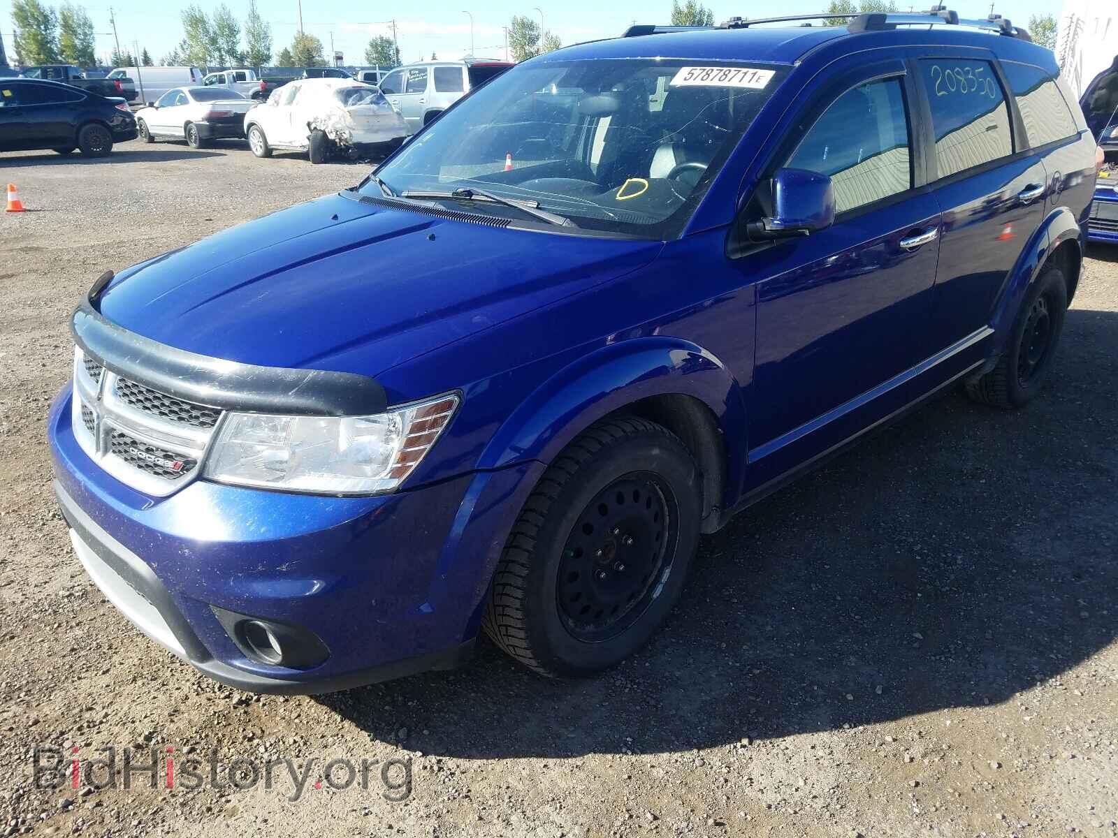 2012 DODGE JOURNEY - VIN: 3C4PDDFG2CT300886 - Фото 2