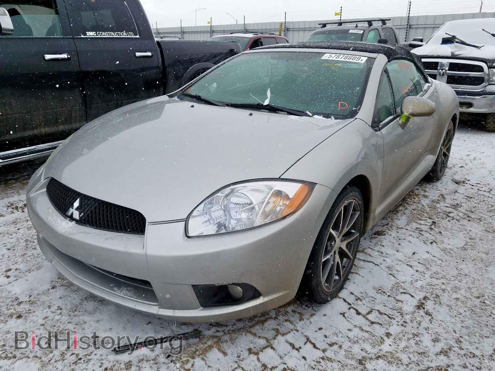 2012 MITSUBISHI ECLIPSE - VIN: 4A37L2EF3CE002862 - Photo 2