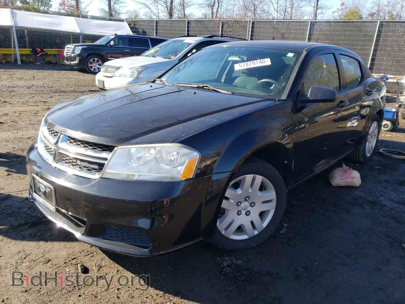 2011 DODGE AVENGER - VIN: 1B3BD4FB1BN564258 - Фото 2
