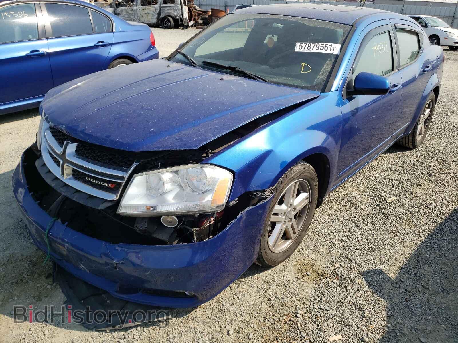 2013 DODGE AVENGER - VIN: 1C3CDZCG5DN666525 - Фото 2