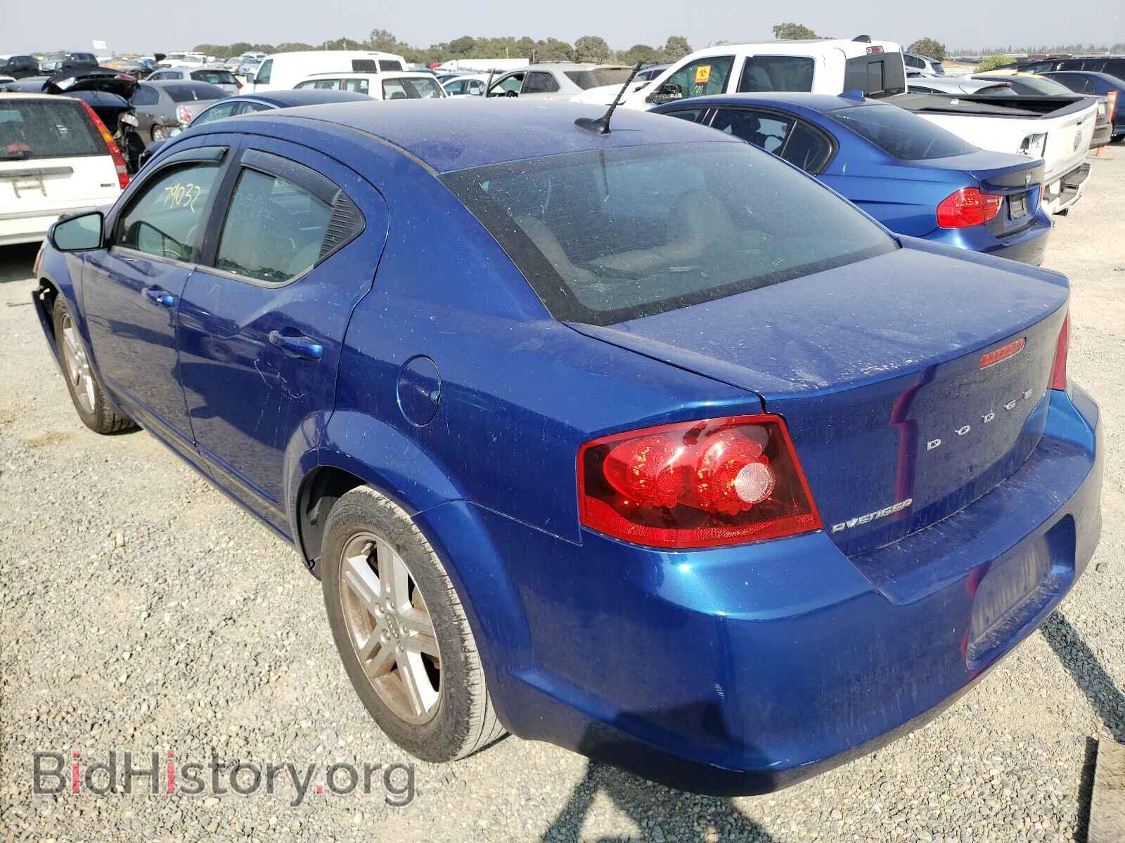 2013 DODGE AVENGER - VIN: 1C3CDZCG5DN666525 - Фото 3