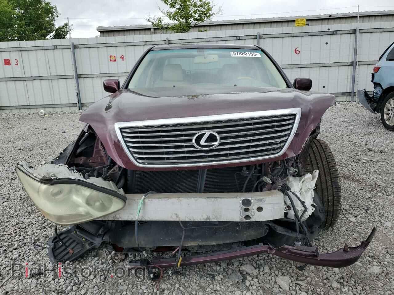 2006 LEXUS LS430 - VIN: JTHBN36F265049752 - Фото 5