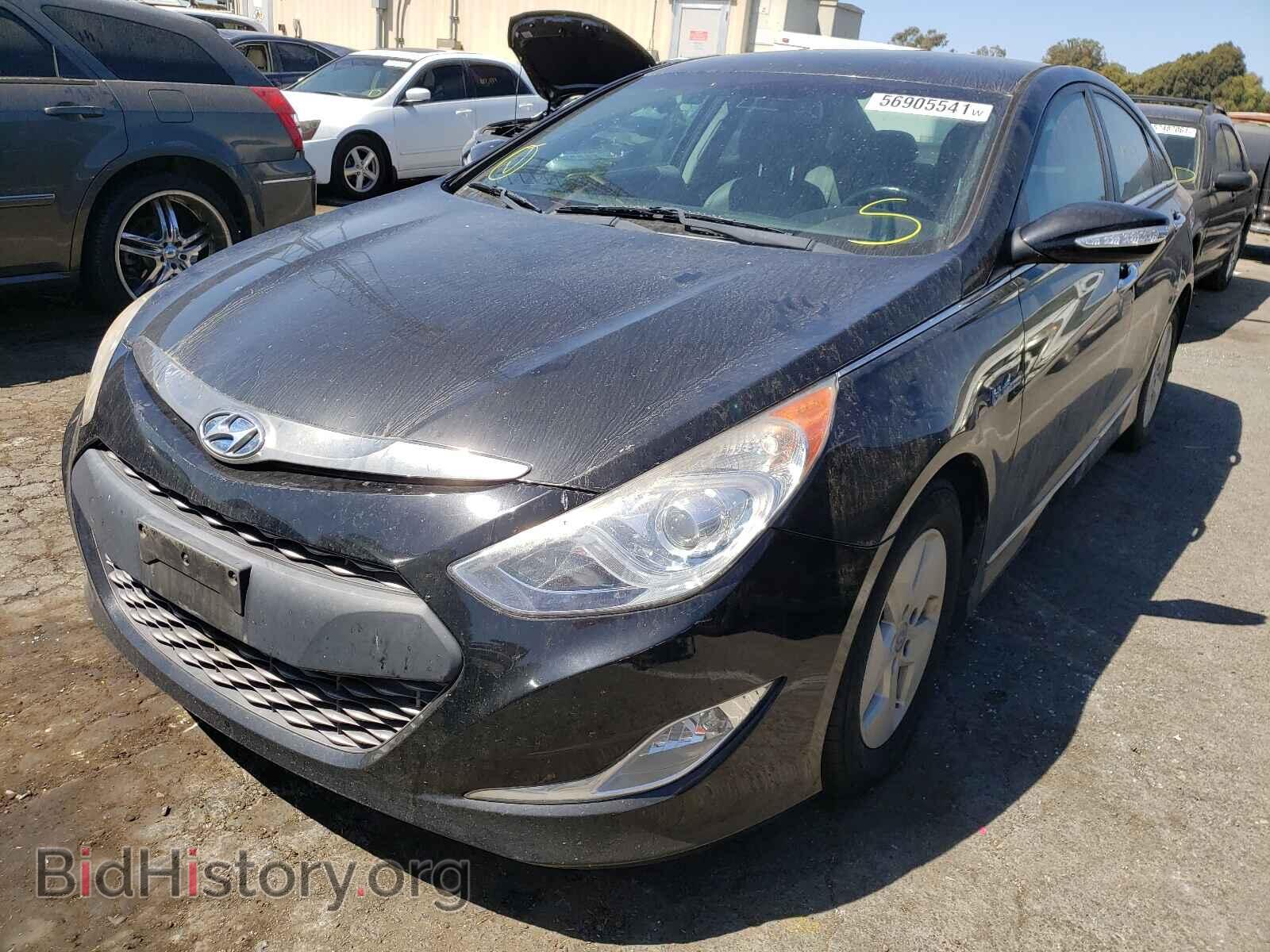 2012 HYUNDAI SONATA - VIN: KMHEC4A49CA036222 - Фото 2