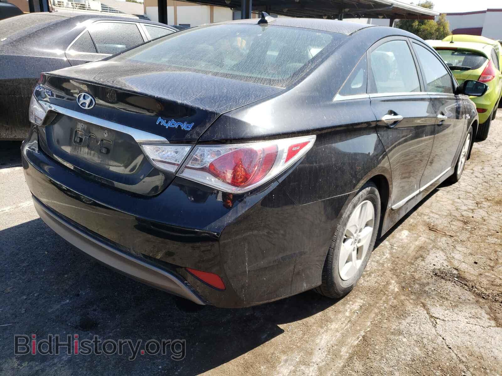 2012 HYUNDAI SONATA - VIN: KMHEC4A49CA036222 - Фото 4