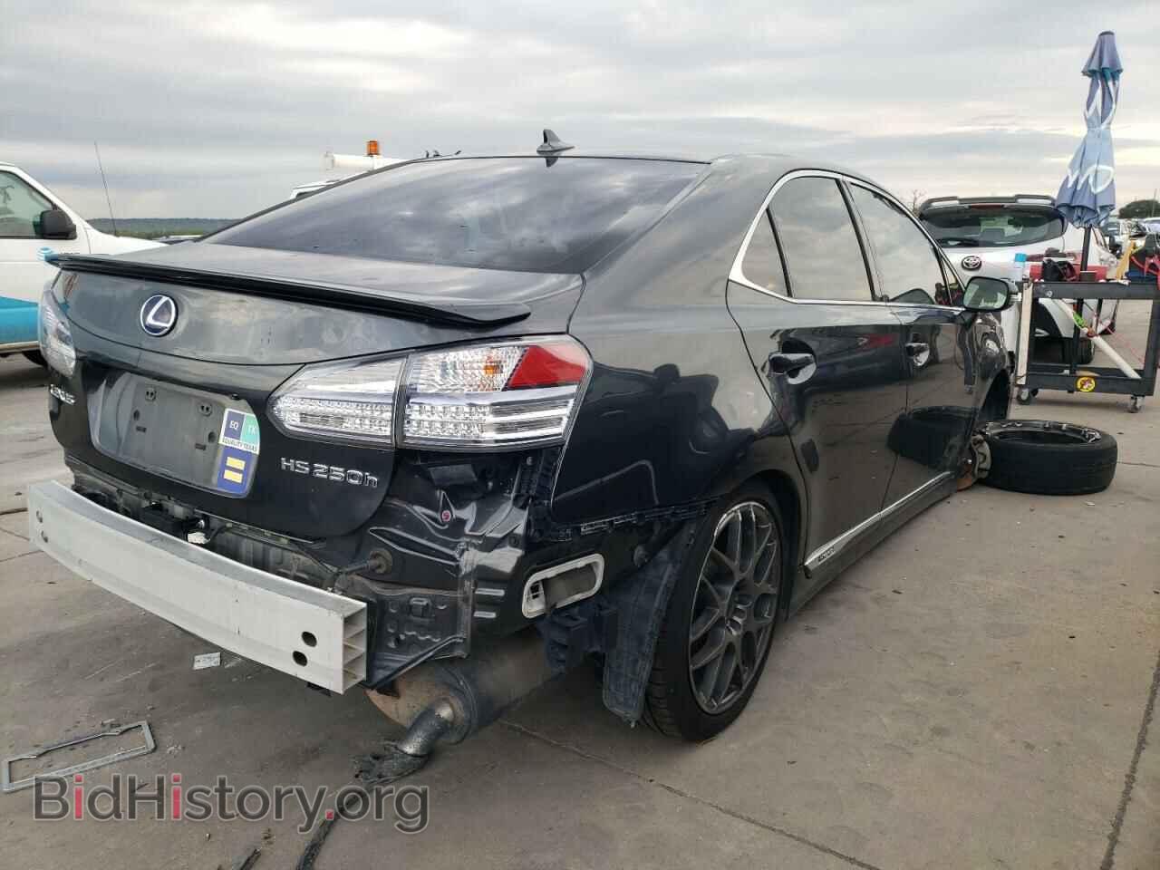 2010 LEXUS HS - VIN: JTHBB1BA2A2003937 - Фото 4