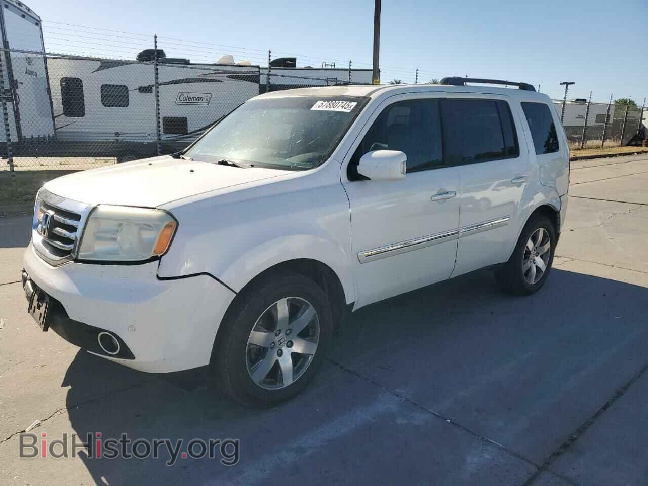 Photo 5FNYF3H92EB001729 - HONDA PILOT 2014