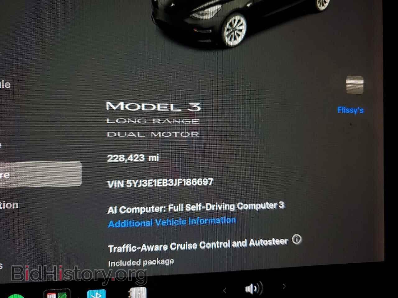 2018 TESLA MODEL 3 - VIN: 5YJ3E1EB3JF186697 - Photo 9
