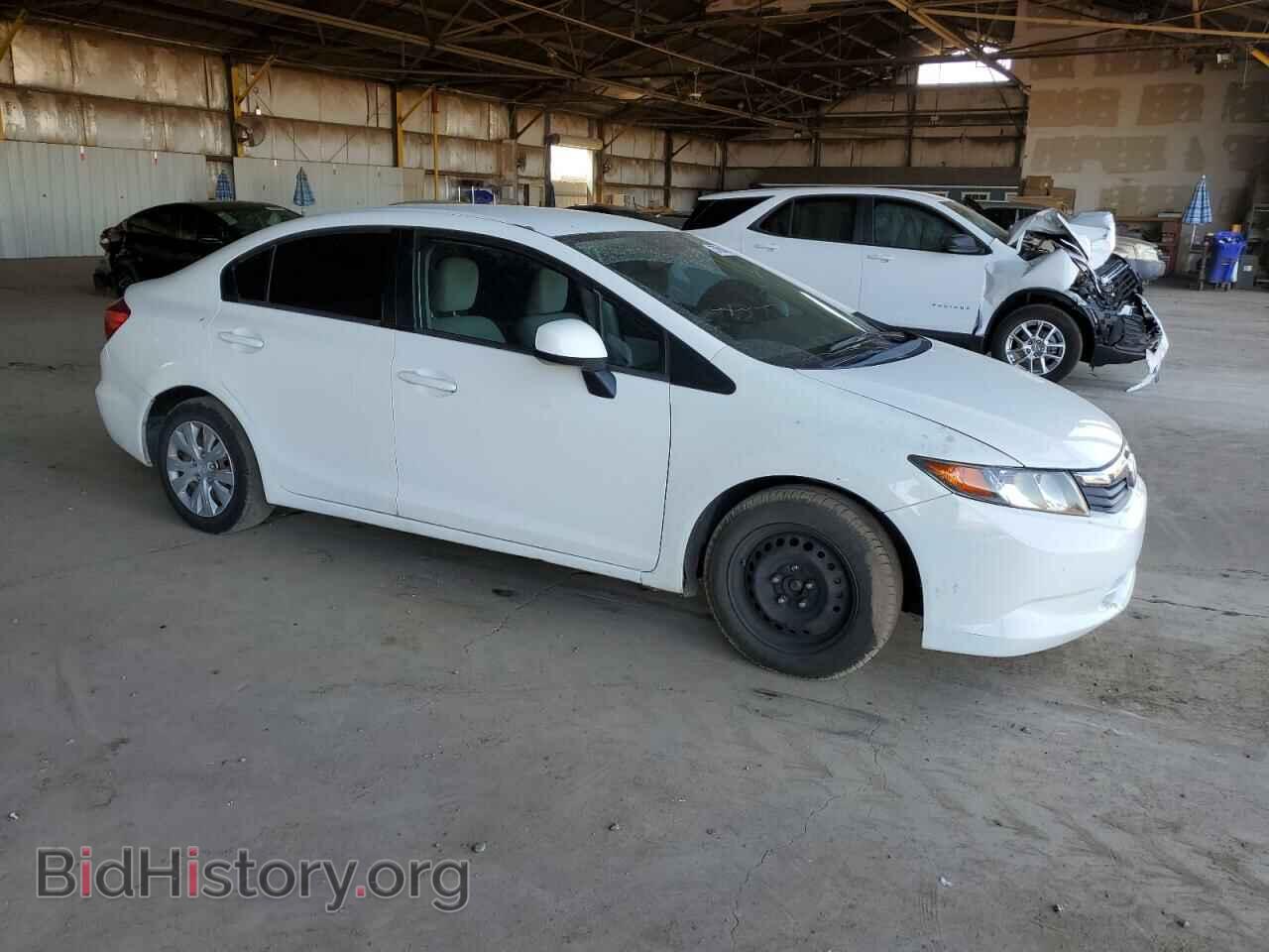 2012 HONDA CIVIC - VIN: 19XFB2F58CE350040 - Фото 4