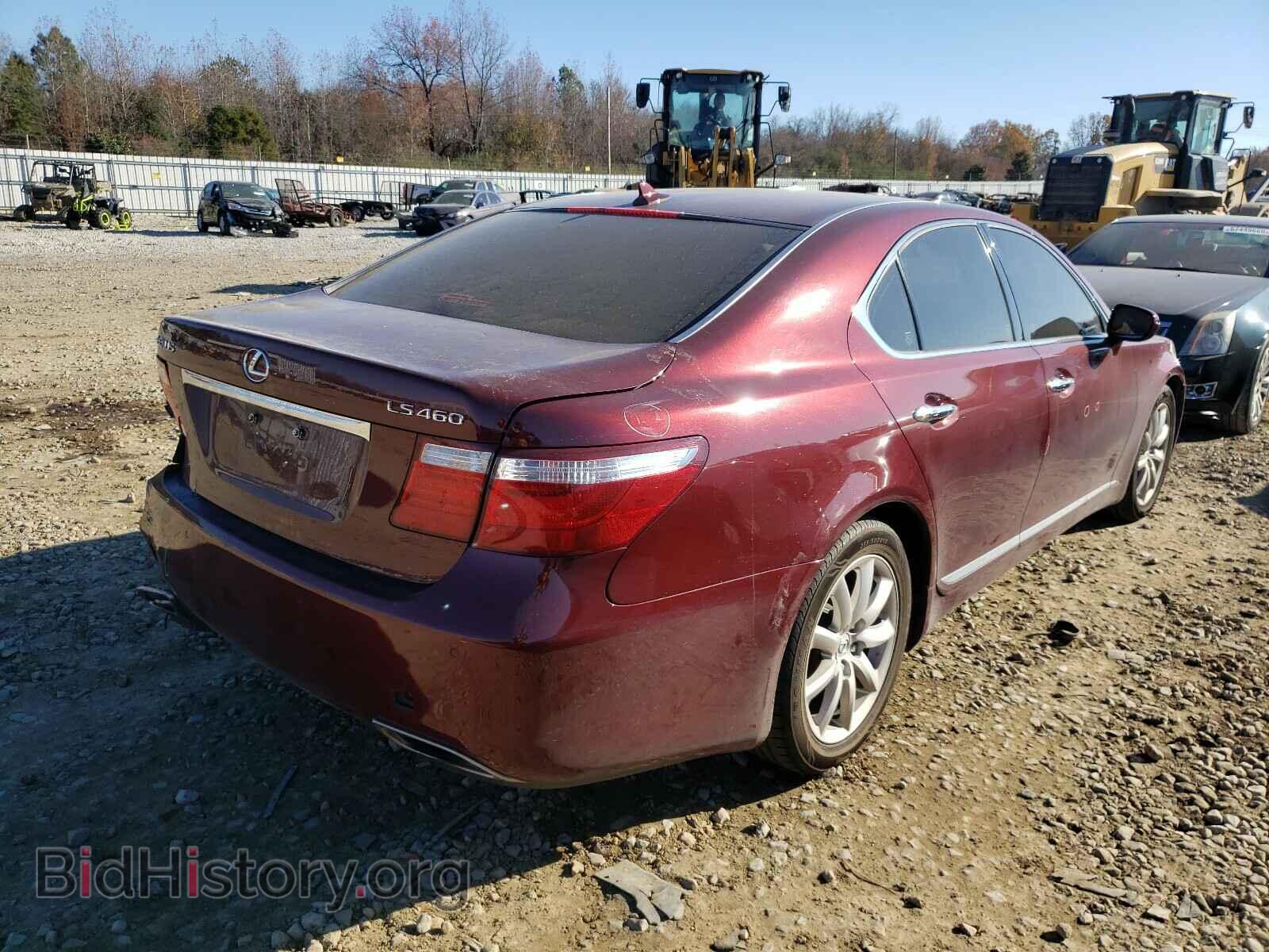 2007 LEXUS LS460 - VIN: JTHBL46F475008343 - Фото 4