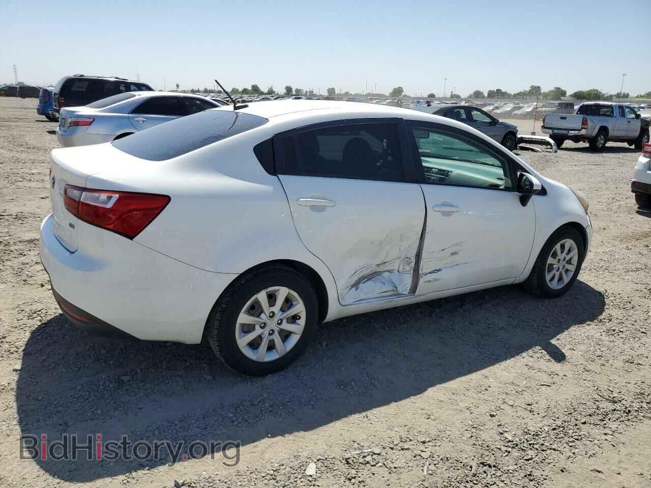2013 KIA RIO - VIN: KNADM4A34D6180900 - Фото 3